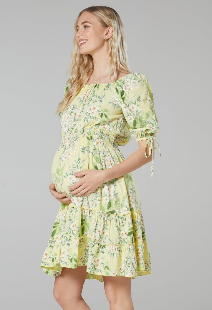 Sukienka ciążowa w kwiatki