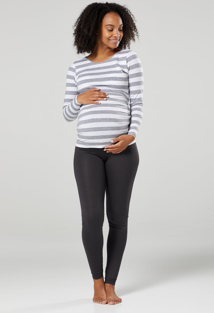 2 częściowa piżama ciążowa z funkcją karmienia