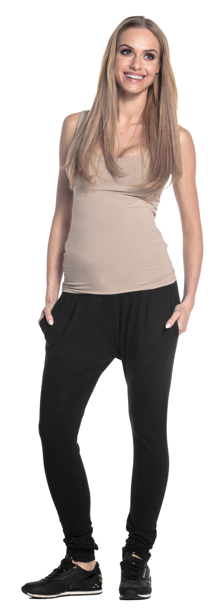 Bawełniane Spodnie dla Kobiet w Ciąży
