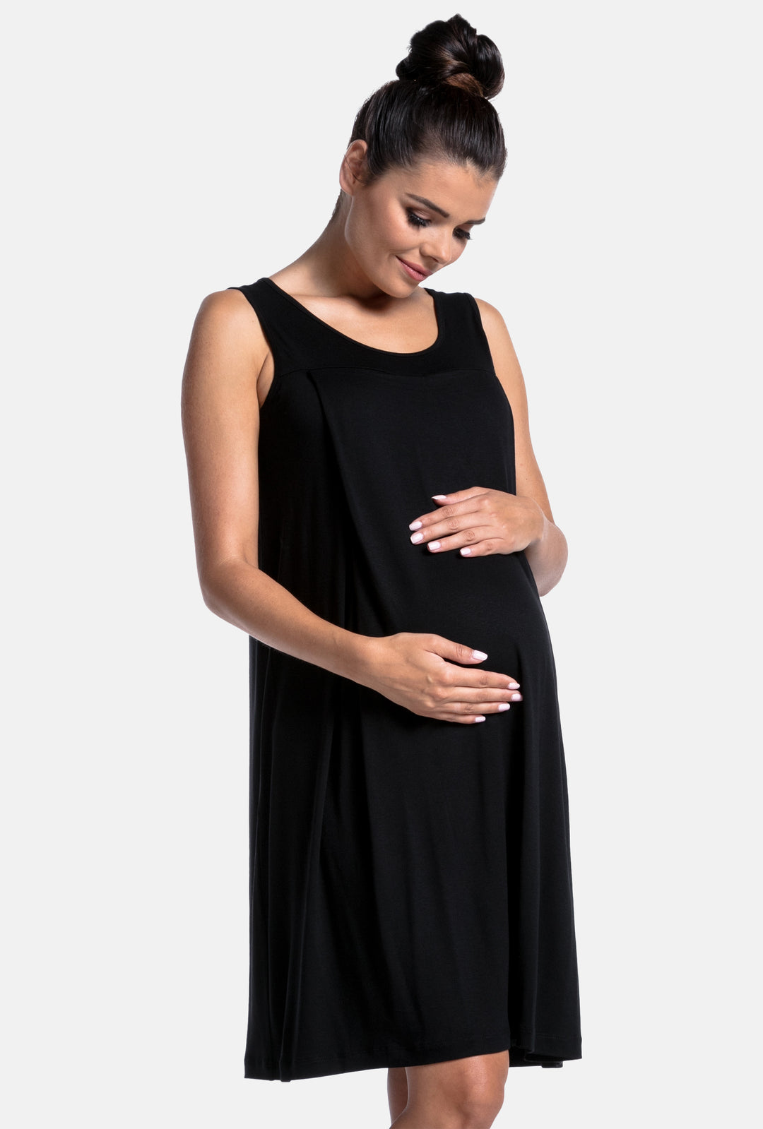 Koszula Ciążowa i do Porodu z Funkcją Karmienia